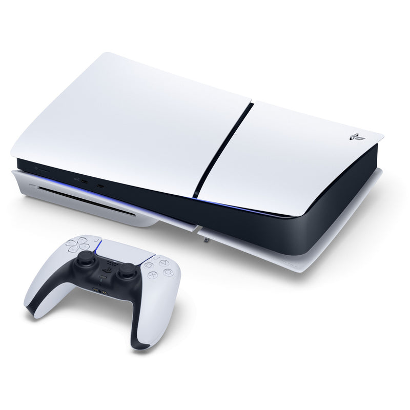 Load image into Gallery viewer, Sony playstation 5 (slim) - 1 tb - fortnite flowering chaos bundel spelconsole (wit zwart)
