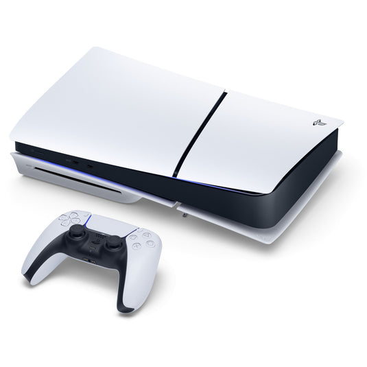 Sony playstation 5 (slim) - 1 tb - fortnite flowering chaos bundel spelconsole (wit zwart)