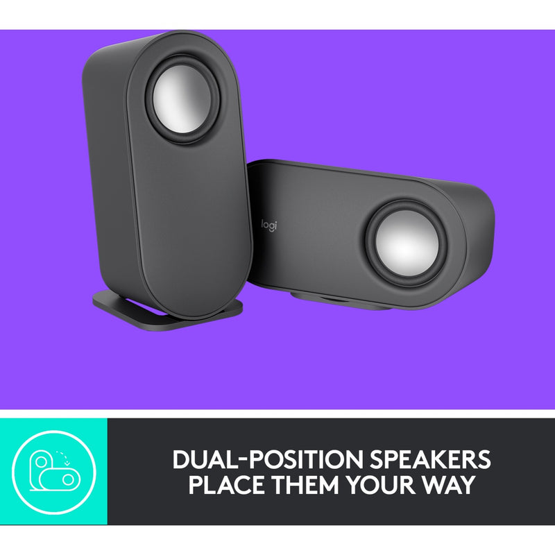 Load image into Gallery viewer, Logitech z407 bluetooth pc-luidspreker (zwart, bluetooth)
