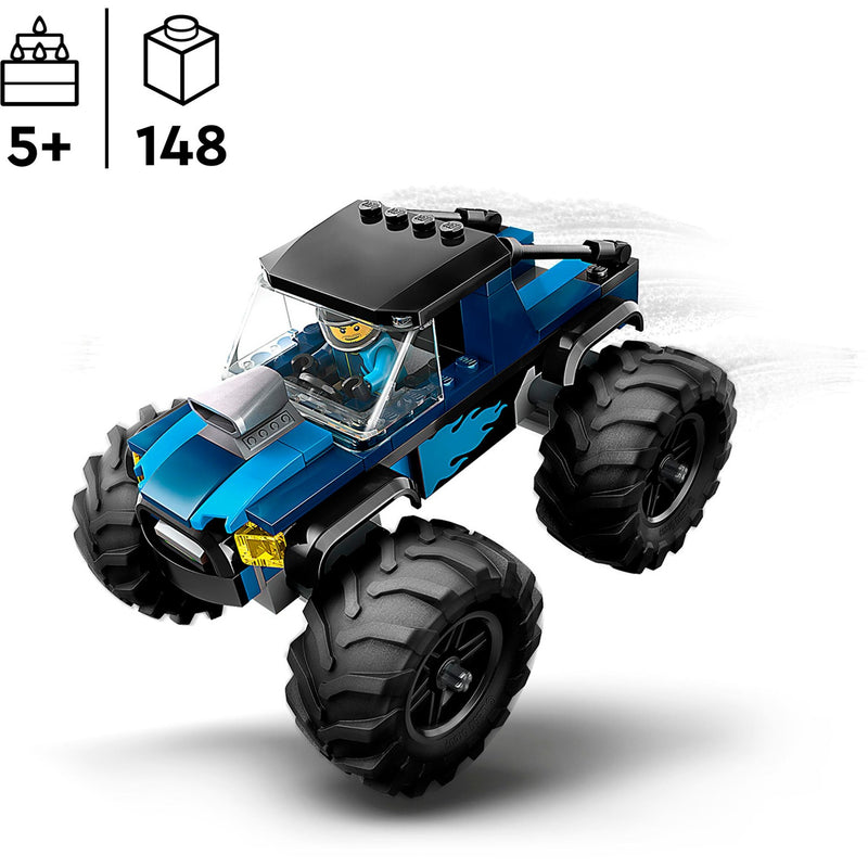 Afbeelding laden in galerijviewer, Lego city blauwe monstertruck - 60402
