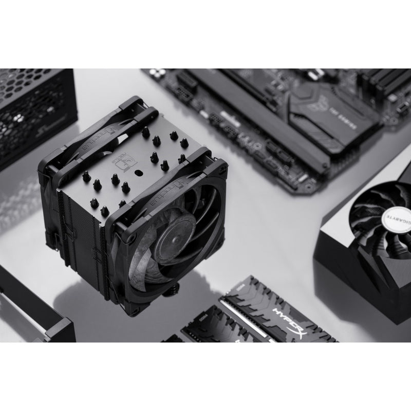 Load image into Gallery viewer, Noctua nh-u12a chromax.black cpu-koeler (zwart)
