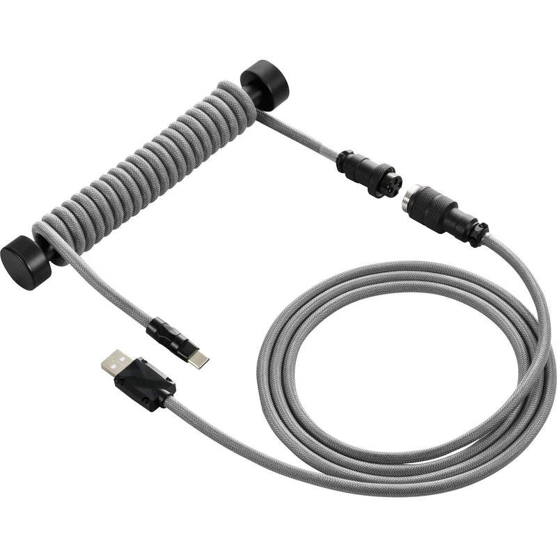 Load image into Gallery viewer, Sharkoon skiller sgk50 aviator kabelset (grijs zwart, 1,85 meter)
