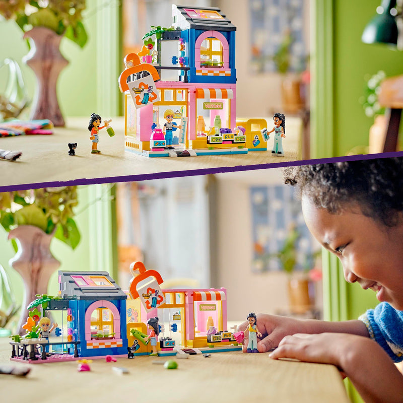 Load image into Gallery viewer, Lego friends - vintage kledingwinkel constructiespeelgoed (42614)

