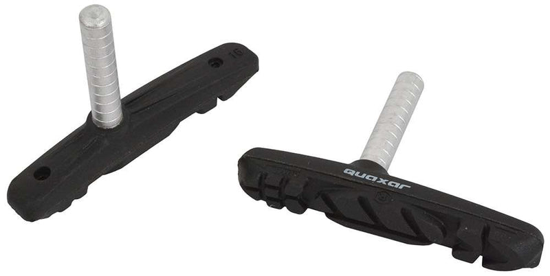 Load image into Gallery viewer, Quaxar cantilever brake shoes black
