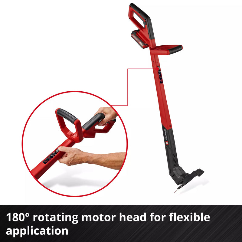 Load image into Gallery viewer, Einhell accu grastrimmer gc-ct 18 2411 li p-solo (rood zwart, accu en oplader niet inbegrepen)

