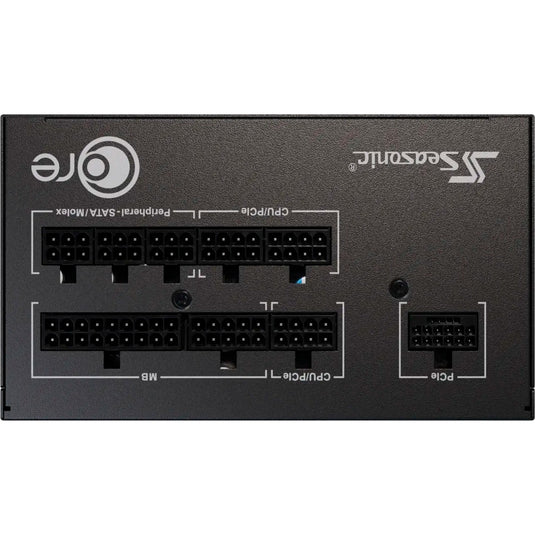 Seasonic core gx-750-v2 atx3.1 modulaire 750 watt voeding (zwart, 1x 12v-2x6, 2x pcie)
