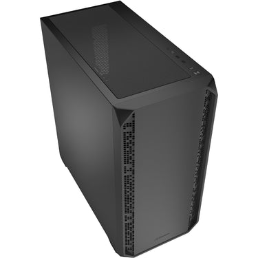 Sharkoon ak2 midi tower behuizing (zwart | 2x usb-a | 1x usb-c)