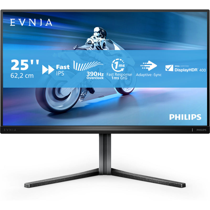 ギャラリービューアに画像をロードする, Philips evnia 25m2n5200u 24.5 gaming monitor (zwart, hdmi, displayport, 390 hz (oc))
