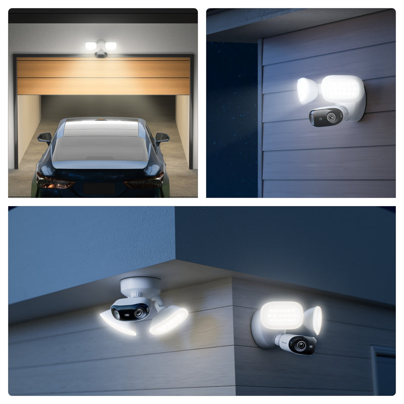 Cargue la imagen en el visor de la galería, Reolink f751w elite floodlight wifi beveiligingscamera (wit, uhd 4k, wifi)
