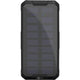Goobay outdoor solar power bank 20,000 mah with power delivery powerbank (zwart)