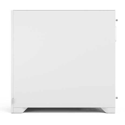Fractal design pop 2 air rgb midi tower behuizing (wit | 1x usb-a | 1x usb-c | rgb | tempered glass)