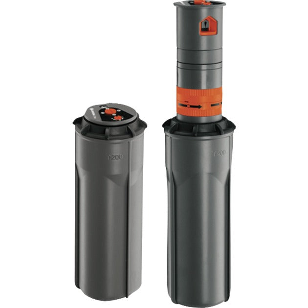 Afbeelding laden in galerijviewer, Gardena verzonken turbinesproeier t200 sproeier (grijs, 8203-29)
