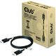 Club 3d gecertificeerde displayport 2.1 kabel (zwart, 1,2 meter, 8k)