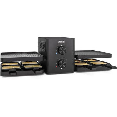 Princess raclette purify 162660 gourmetstel (zwart)