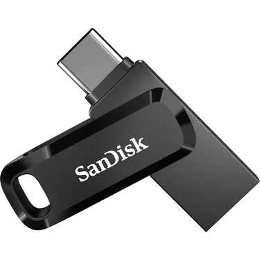 Sandisk ultra dual drive go 256 gb usb-stick (zwart, usb-a 3.2 (5 gbit s), usb-c 3.2 (5 gbit s))