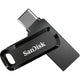 Sandisk ultra dual drive go 256 gb usb-stick (zwart, usb-a 3.2 (5 gbit s), usb-c 3.2 (5 gbit s))