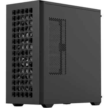 Aerocool b502a midi tower behuizing (zwart | 2x usb-a | 1x usb-c | rgb)