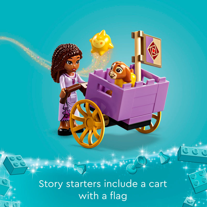 Afbeelding laden in galerijviewer, Lego disney wish asha in de stad rosas poppetjes wish set - 43223
