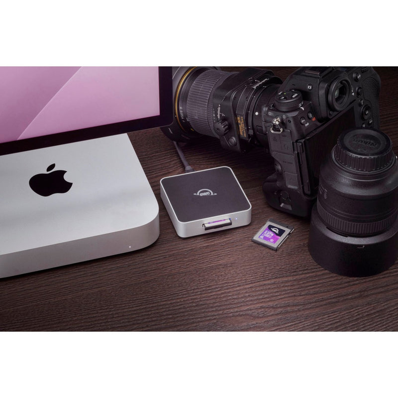 Load image into Gallery viewer, Owc atlas cfexpress card reader kaartlezer (aluminium)
