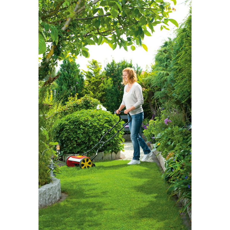 Afbeelding laden in galerijviewer, Wolf-garten kooimaaier tt 380 dl - handmaaier - tot 200m2 - maaibreedte 38cm - hoogte instelling

