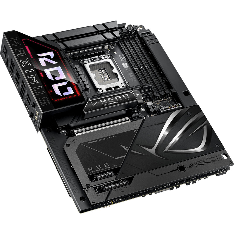Load image into Gallery viewer, Asus rog maximus z890 hero btf socket 1851 moederbord (zwart, raid, 5 gb-lan, wi-fi 7, bt, sound, atx)

