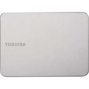 Toshiba canvio flex, 4 tb externe harde schijf (lichtzilver, hdtx240escca, usb 3.2 gen 1)