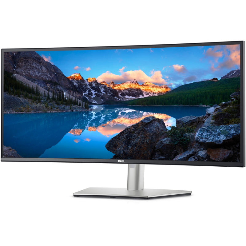 Load image into Gallery viewer, Dell u3423we 34 curved ultrawide monitor (zilver zwart, 2x hdmi, displayport, usb-a 3.2, usb-c 3.2)
