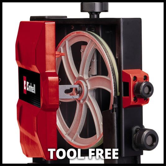 Einhell lintzaag tc-sb 200 1 bandzaag (rood zwart)