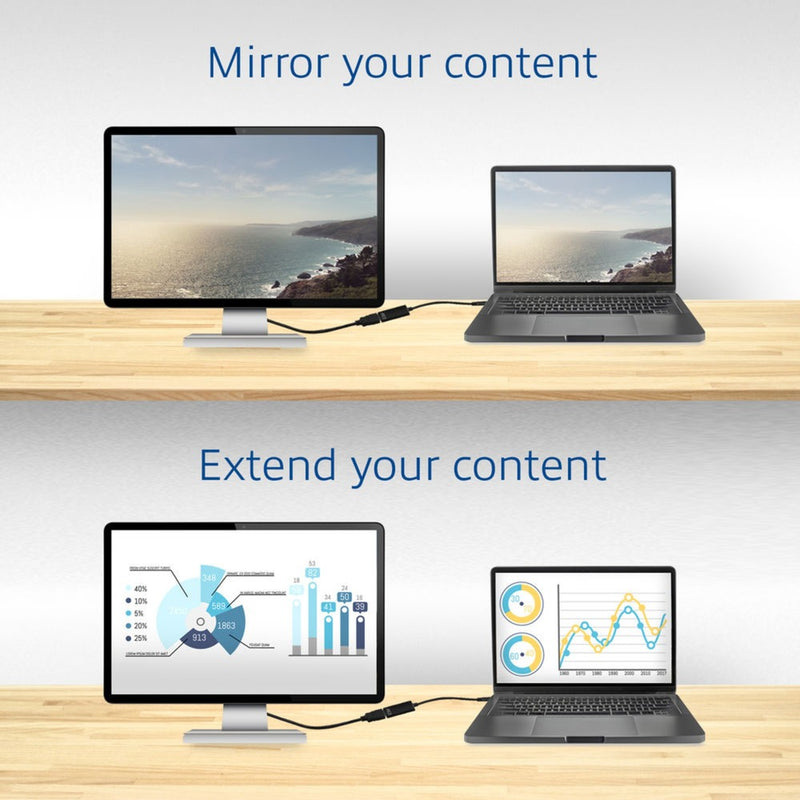 Load image into Gallery viewer, Act connectivity usb-c naar hdmi female adapter (zwart)
