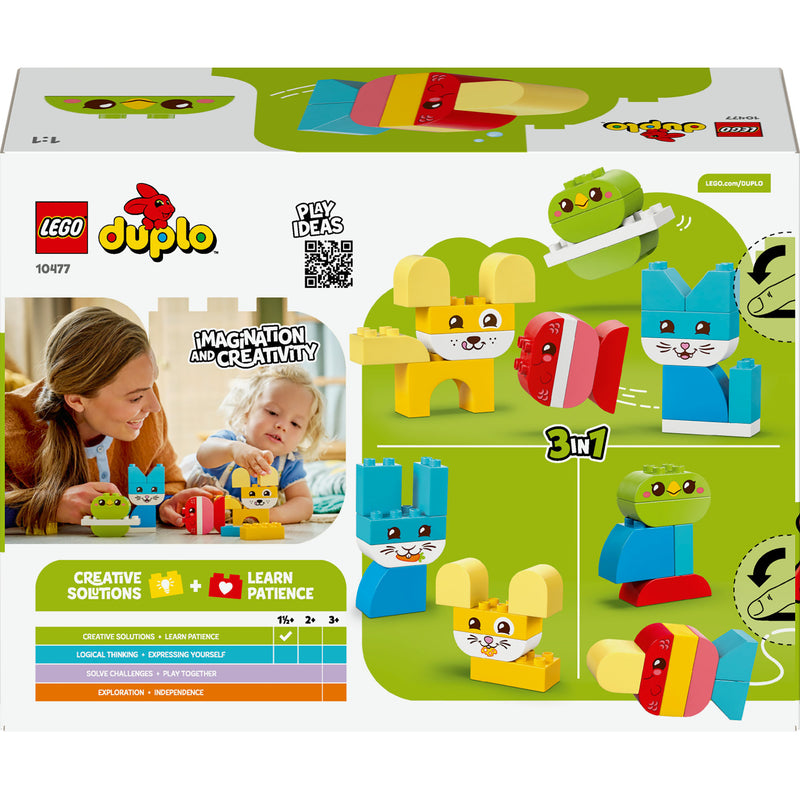 Afbeelding laden in galerijviewer, Lego duplo 10477 3-in-1 mijn eerste creatieve huisdieren
