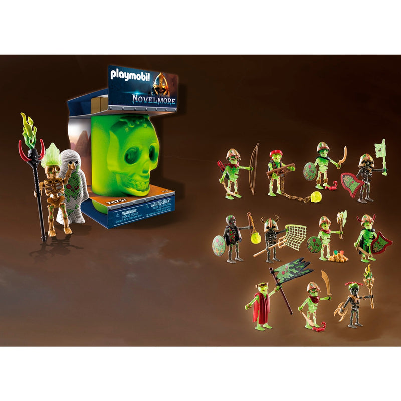 Load image into Gallery viewer, Playmobil novelmore - sal'ahari sands - tempel van het skelettenleger constructiespeelgoed (70751)
