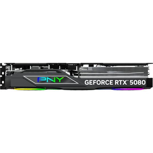 Pny geforce rtx 5080 argb oc grafische kaart (dlss 4, 3x displayport, 1x hdmi 2.1)