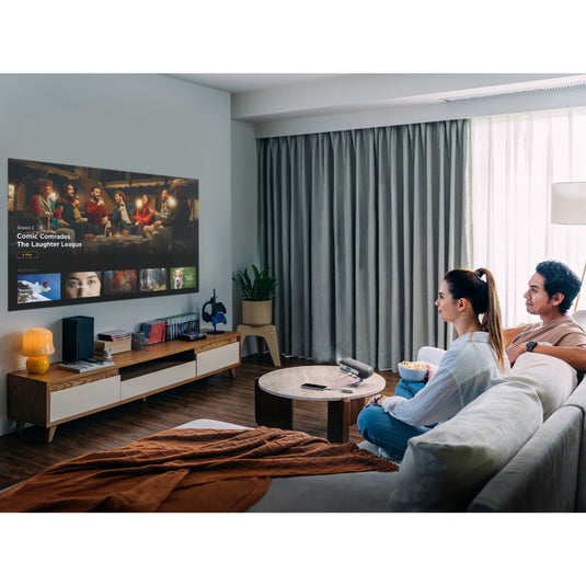 Viewsonic smart led draagbare projector met harman kardon luidsprekers (zwart, hdmi, audio, wifi, bluetooth)