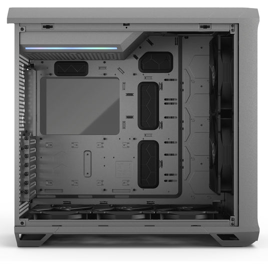 Fractal design torrent gray tg light tint midi tower behuizing (grijs | 2x usb-a | 1x usb-c | tempered glass)