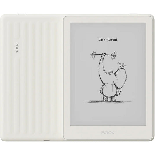 Boox go 6 (gen ii) e-reader (wit, 3 gb | 32 gb | android 11)