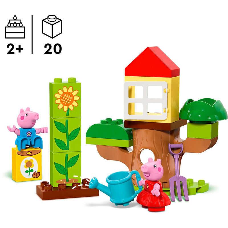 Load image into Gallery viewer, Lego duplo - peppa big tuin en boomhut constructiespeelgoed (10431)
