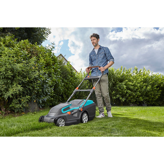 Gardena powermax™ elektrische grasmaaier - maaibreedte 42 cm - gazons tot ca. 800m²