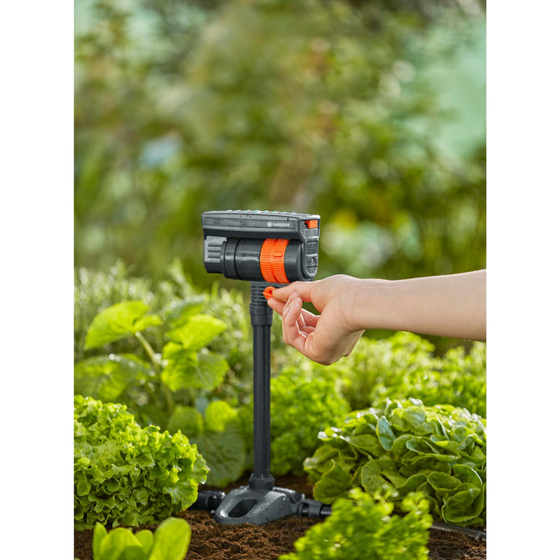 Load image into Gallery viewer, Gardena micro-drip-system zwenksproeier os 90 sproeier (donkergrijs oranje)
