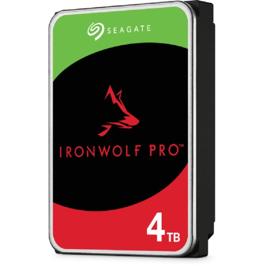 Seagate ironwolf pro 4 tb harde schijf (st4000nt001, sata 600, 24 7)