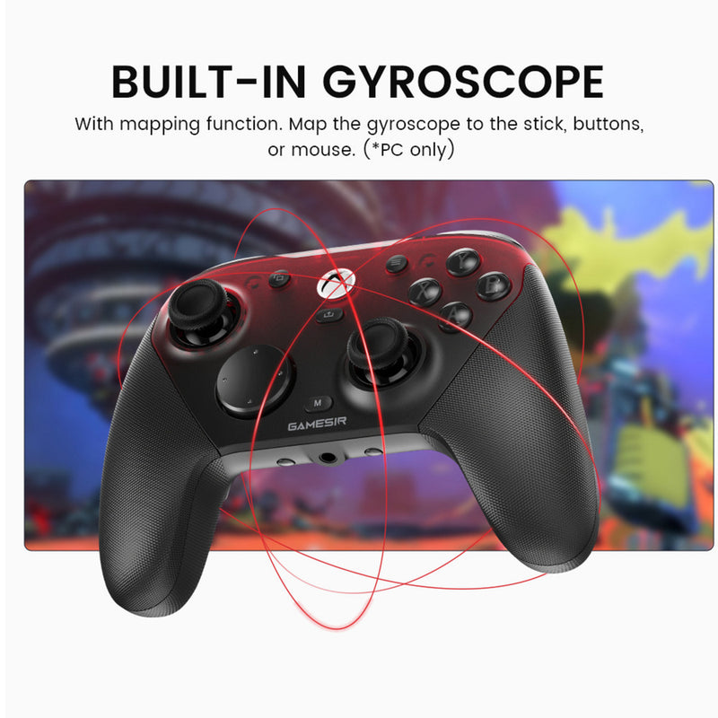 Afbeelding laden in galerijviewer, Gamesir g7 pro tri-mode - shadow ember gamepad (zwart donkerrood, xbox series x|s, xbox one, pc, android, steam)
