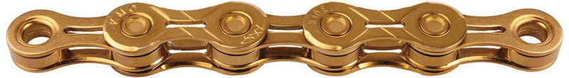 Load image into Gallery viewer, KMC X10EL Goud Ti-N 10-speed fietsketting
