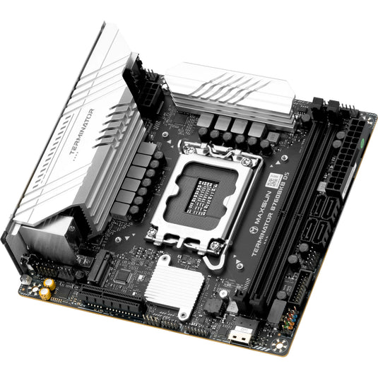 Maxsun ms-terminator b760bkb d5 wifi socket 1700 moederbord (zwart, raid, 2.5 gb-lan, wlan, bt, sound, µatx)