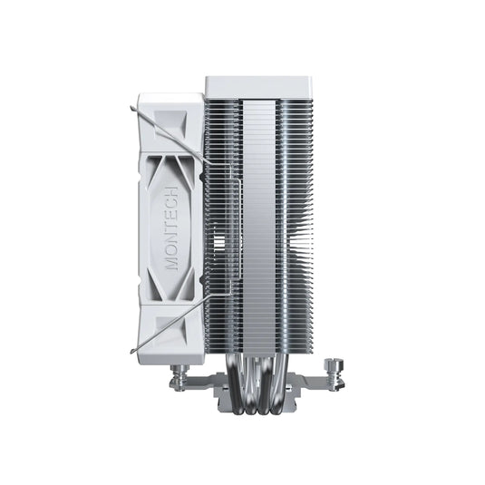 Montech nx400 cpu-koeler (zwart, 4-pin pwm)