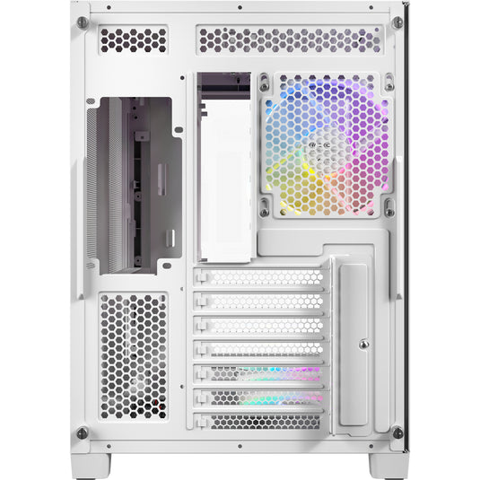 Antec c5 curve argb midi tower behuizing (wit | 2x usb-a | 1x usb-c | tempered glass)