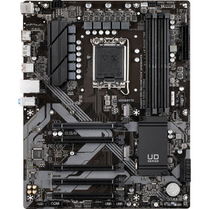Gigabyte b760 ds3h ddr4 socket 1700 moederbord (zwart grijs, raid, gb-lan, sound, atx)