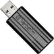 Verbatim pinstripe usb drive 16 gb usb-stick (zwart, usb 2.0)