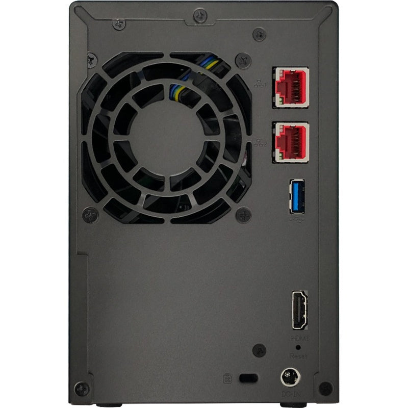 Load image into Gallery viewer, Asustor lockerstor 2 as6702t nas (zwart, 2x lan, hdmi, usb)
