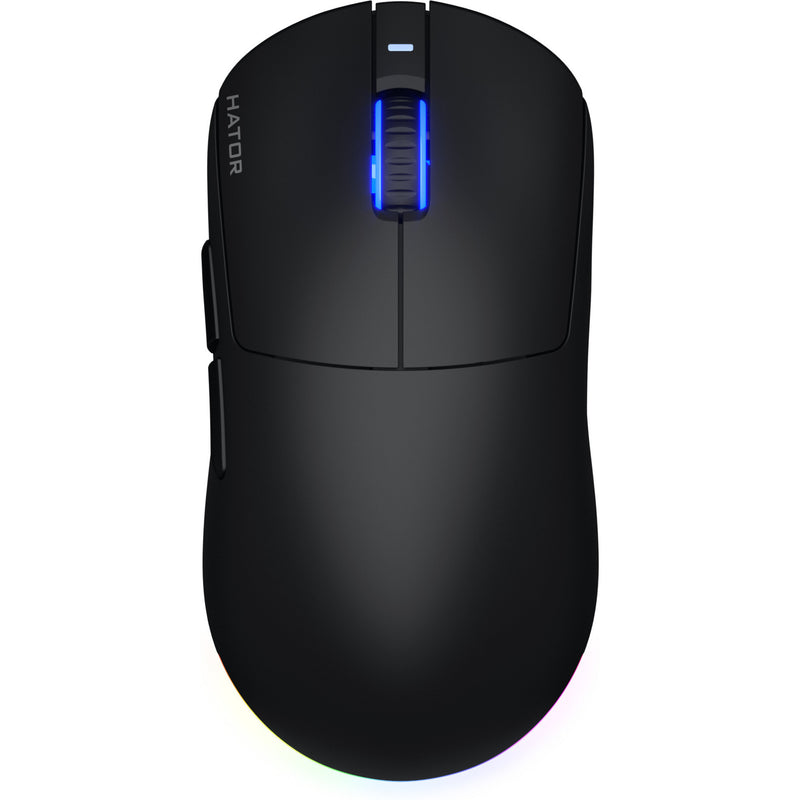 Chargez l'image dans la visionneuse de la galerie, Hator quasar 3 wireless gaming muis (zwart, 400 - 12.000 dpi, rgb, 2.4ghz bluetooth 5.1 usb)
