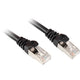 Sharkoon netwerkkabel sftp, rj-45 met cat.6 (zwart, 2 meter)