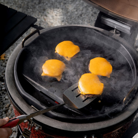 Kamado joe karbon steel griddle grillplaat